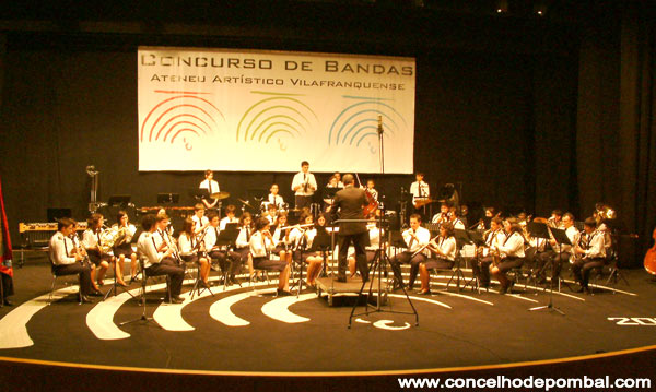 Participação da Banda da Sociedade Filarmónica Vermoilense no I Concurso Internacional de Bandas do Ateneu Artístico Vilafranquense 